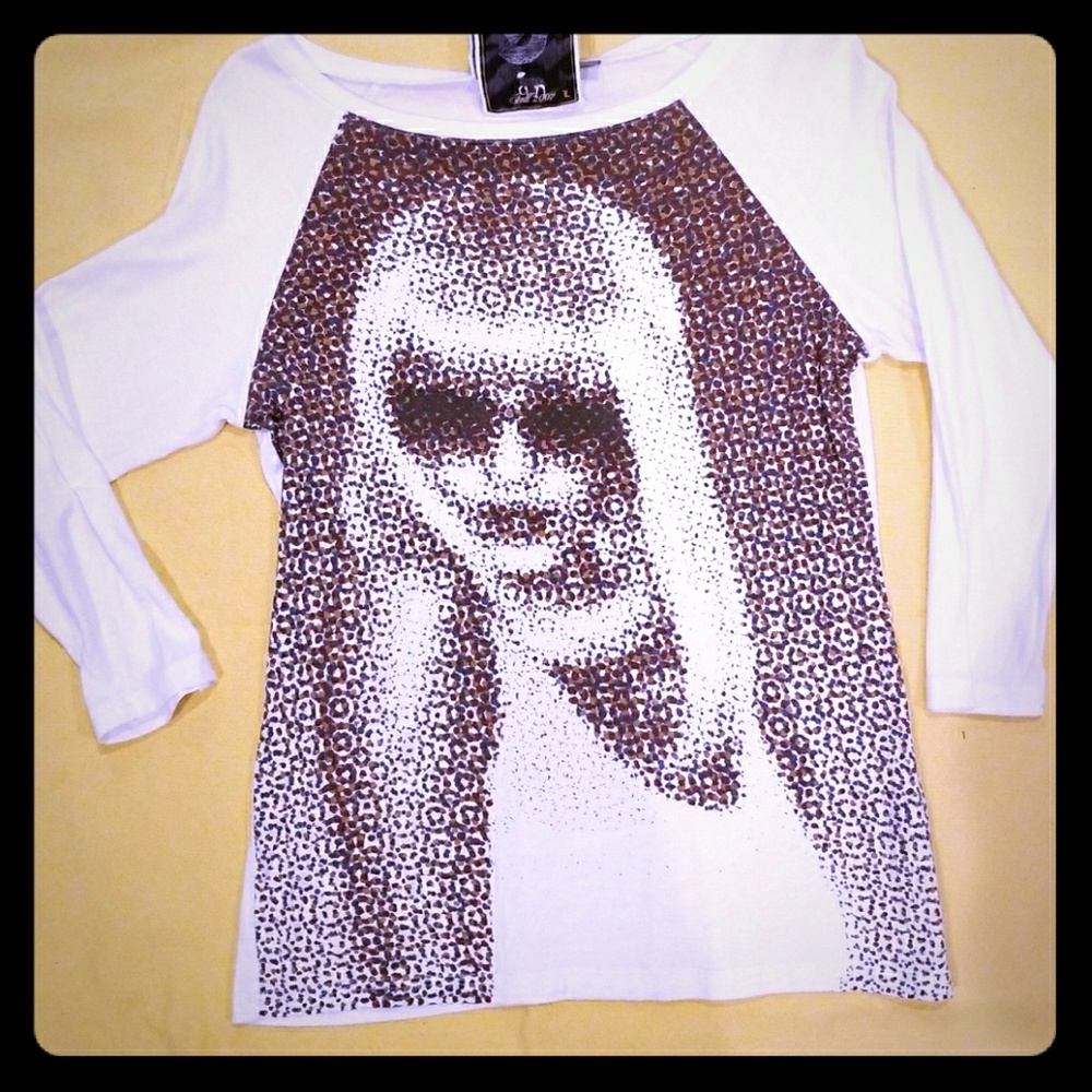 Gwen Stefani L.A.M.B. Vintage Fall 2007 3/4 sleeve